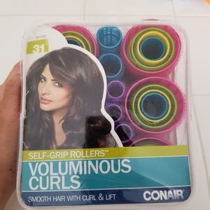 Conair self grip rollers